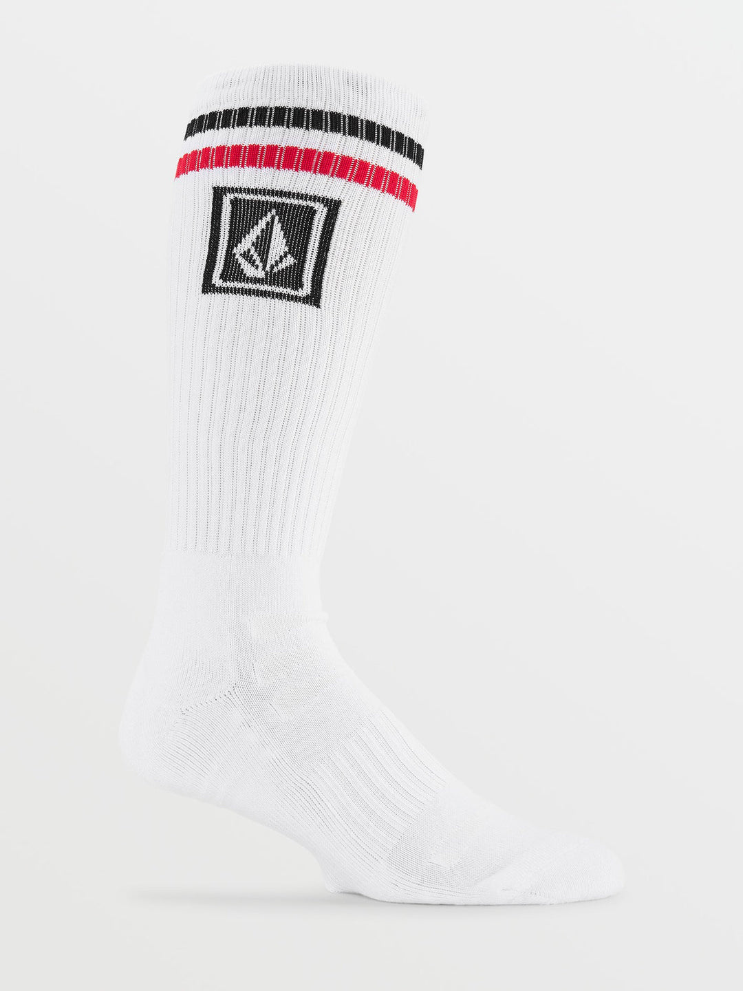 Volcom Mens Ramp Stone Skate Sock Pr | White