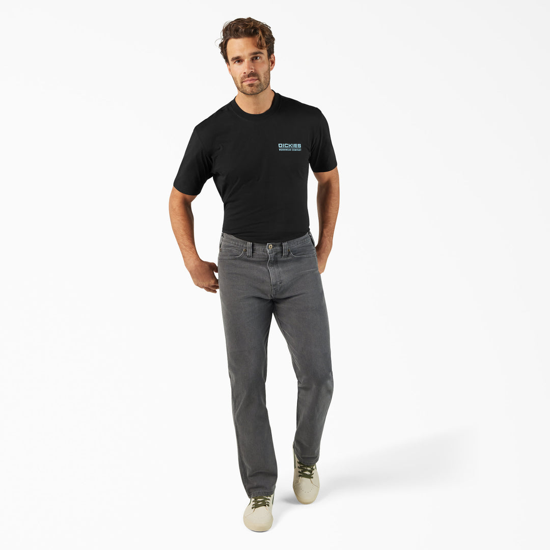 Dickies 5-Pocket Regular Fit Jean (Mens) | Gray Wash