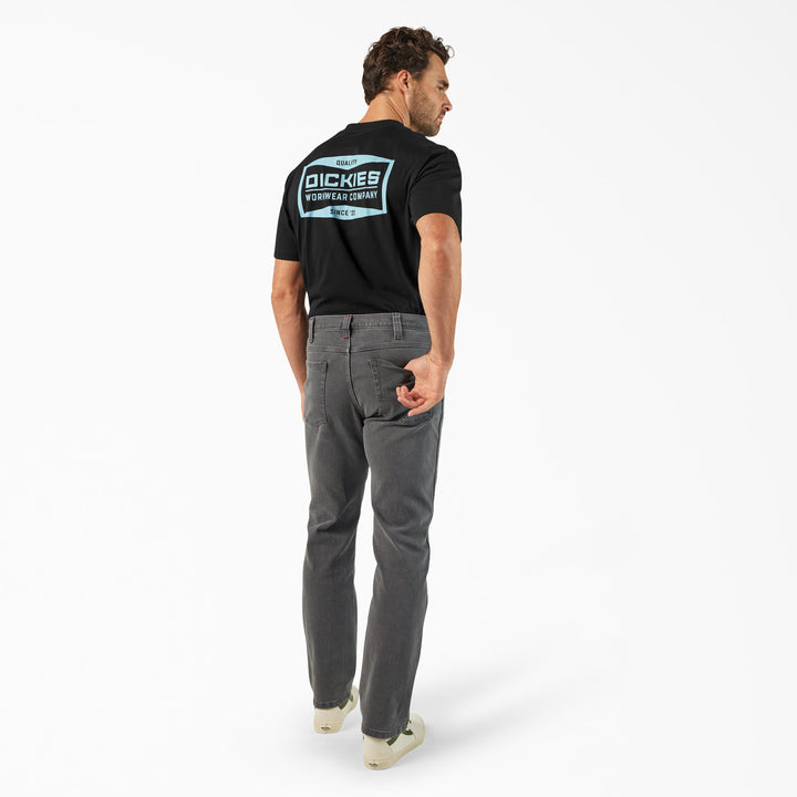 Dickies 5-Pocket Regular Fit Jean (Mens) | Gray Wash