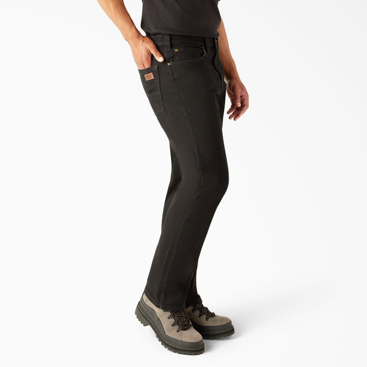 Dickies 5-Pocket Regular Fit Jean (Mens) | Black Denim
