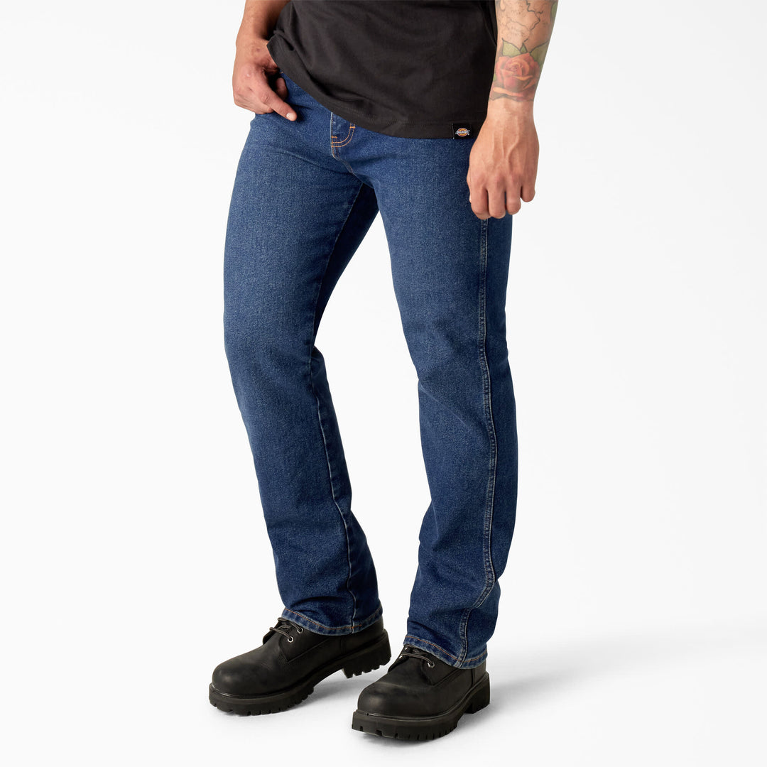 Dickies 5-Pocket Regular Fit Jean (Mens) | Denim Medium Wash