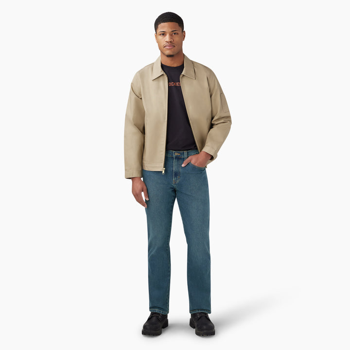 Dickies 5-Pocket Regular Fit Jean (Mens) | Denim Tinted Wash