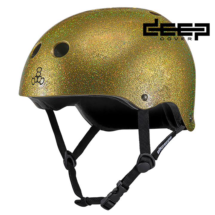 Triple Eight Deep Cover | Gold Glitter