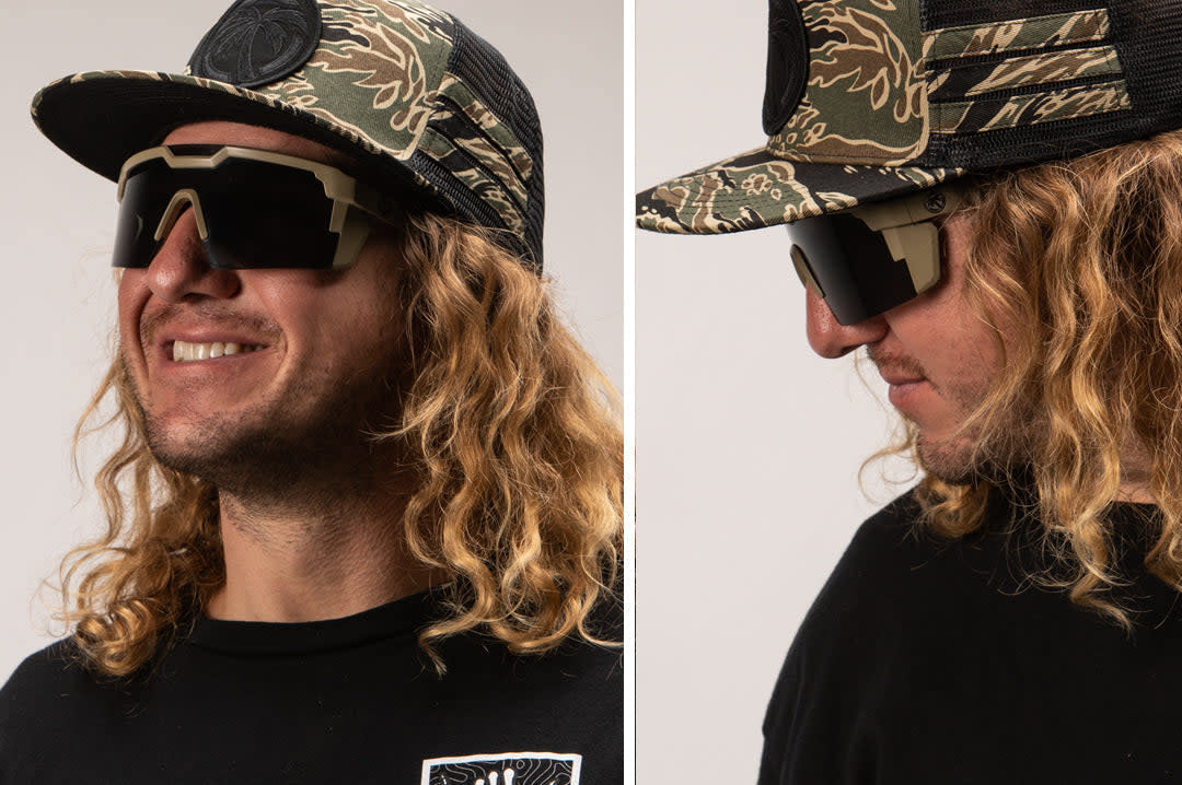 Heatwave Future Tech Z87+ Desert Tan/ Black Polarized