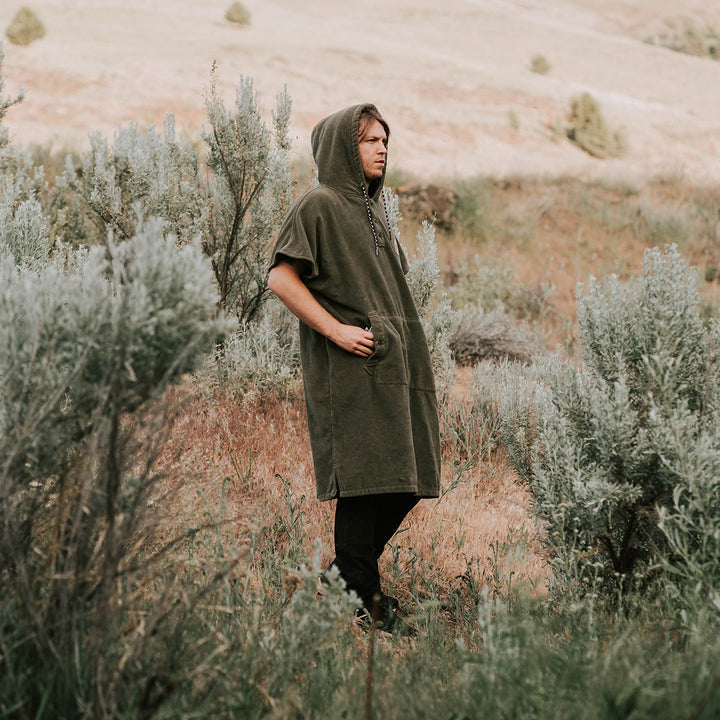 Slowtide The Digs Changin Poncho | Green