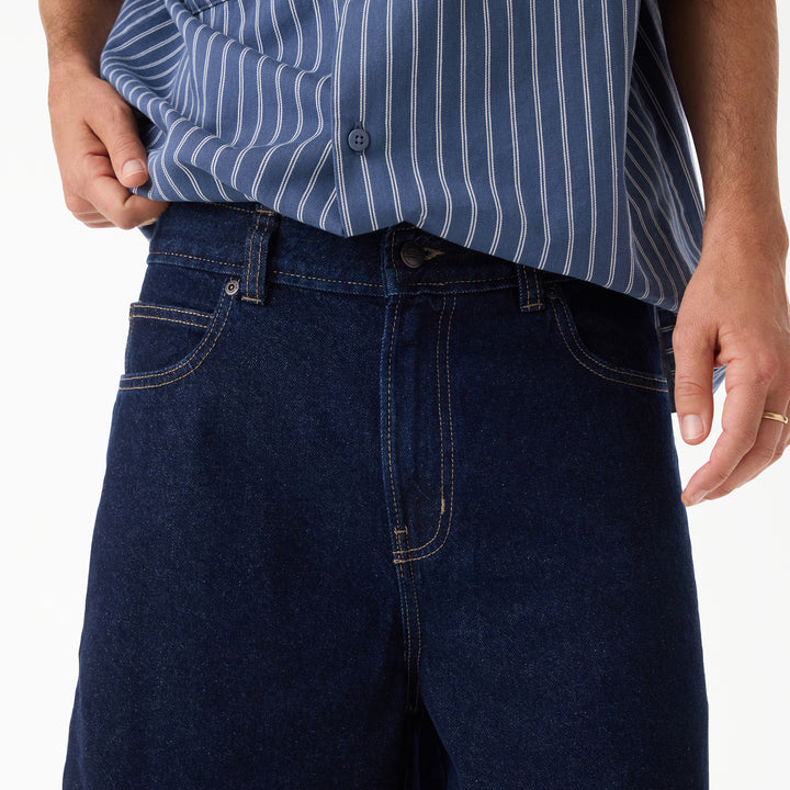 Dickies 958 13" Loose Short Jeans (Mens) | Rinsed