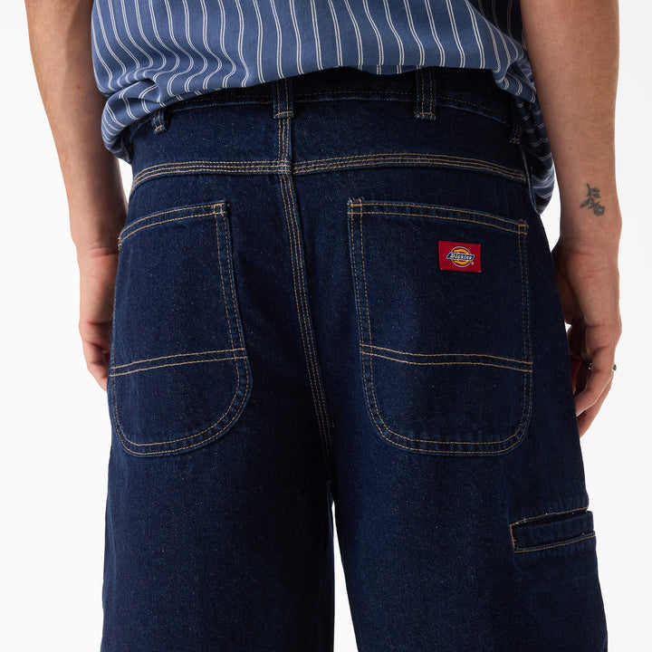 Dickies 958 13" Loose Short Jeans (Mens) | Rinsed