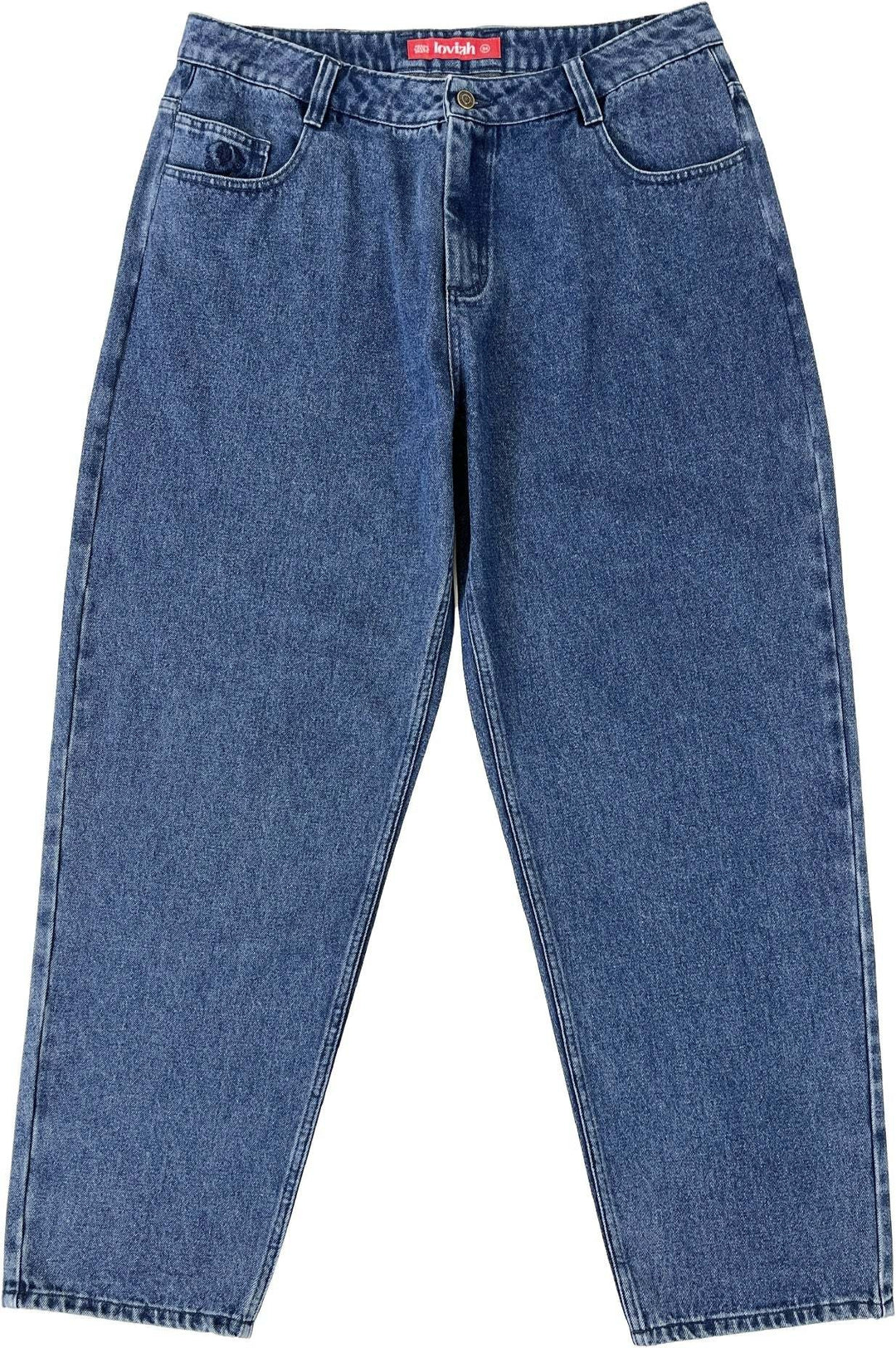 Loviah 1990 Baggy Denim Pant (Mens) | Indigo Medium Wash