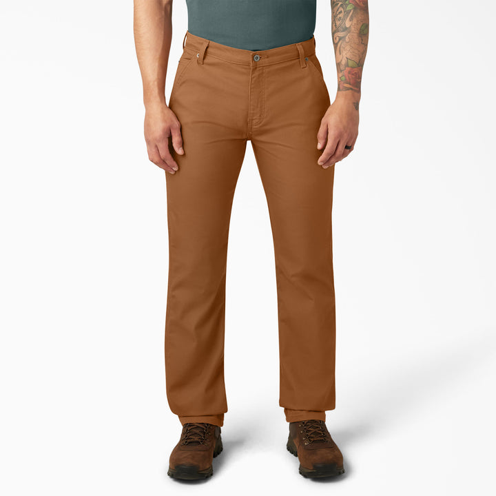 Dickies Duck Carpenter Pant (Mens) | Stonewashed Brown Duck