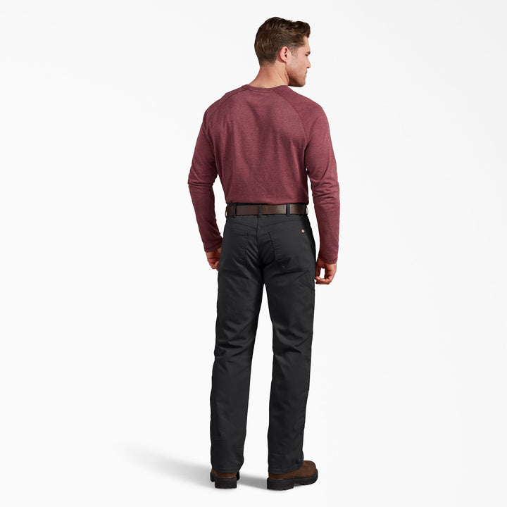 Dickies Double Knee Pant (Mens) | Stonewashed Black