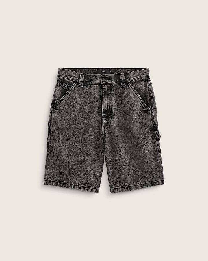 Vans Drill Chore Loose Denim Short (Mens) | Stonewash Black
