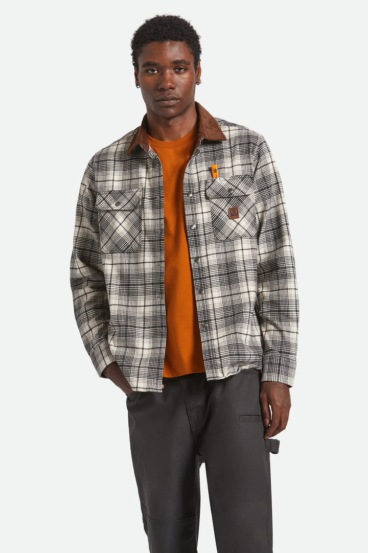 Brixton Builders Bowery Perf Flannel (Men&