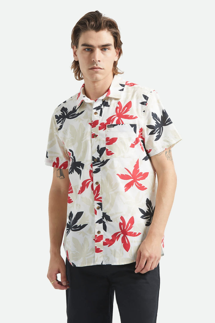 Brixton Charter Print Short Sleeve Woven (Men&