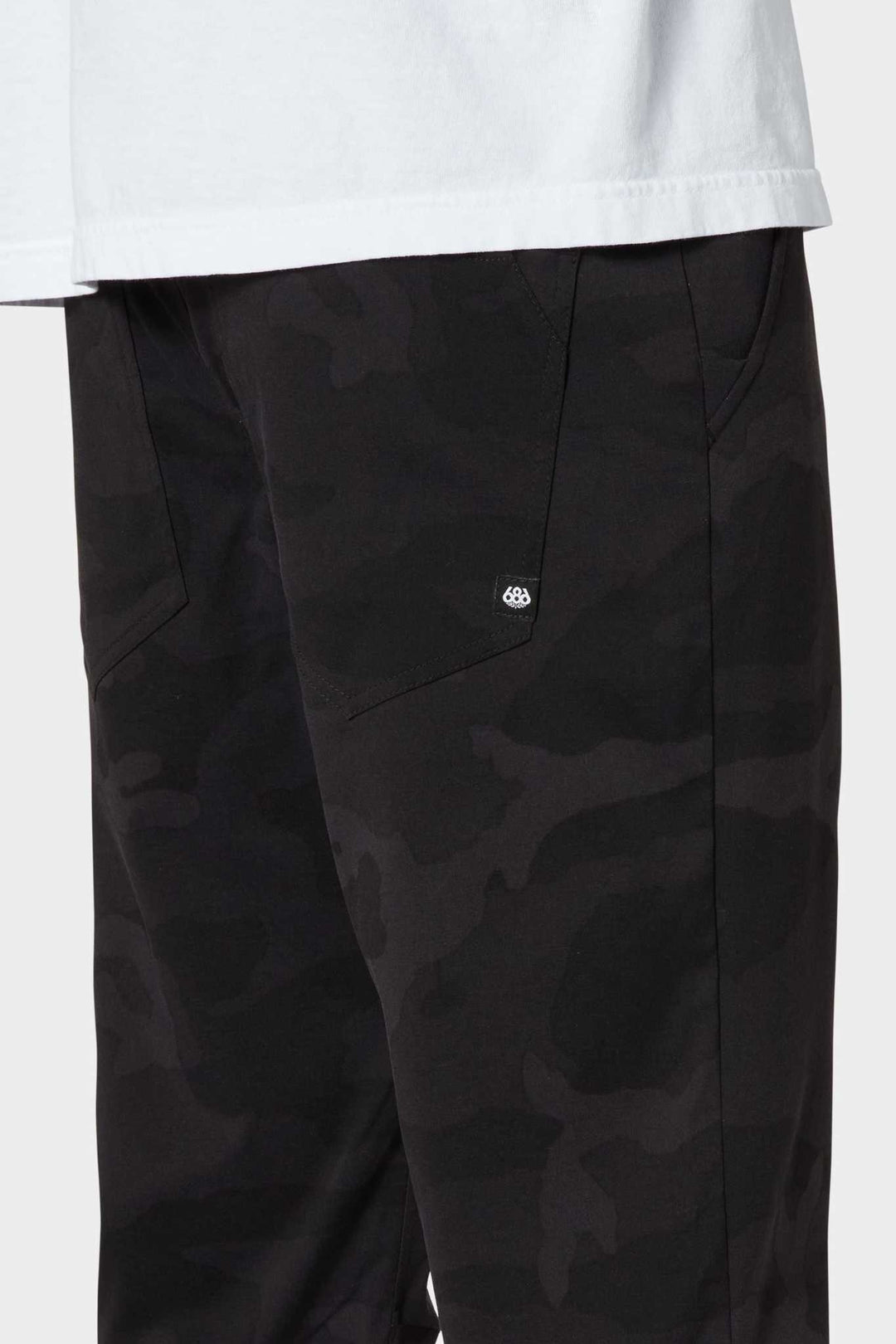 686 Everywhere Pant - Relaxed (Mens) | Black Camo