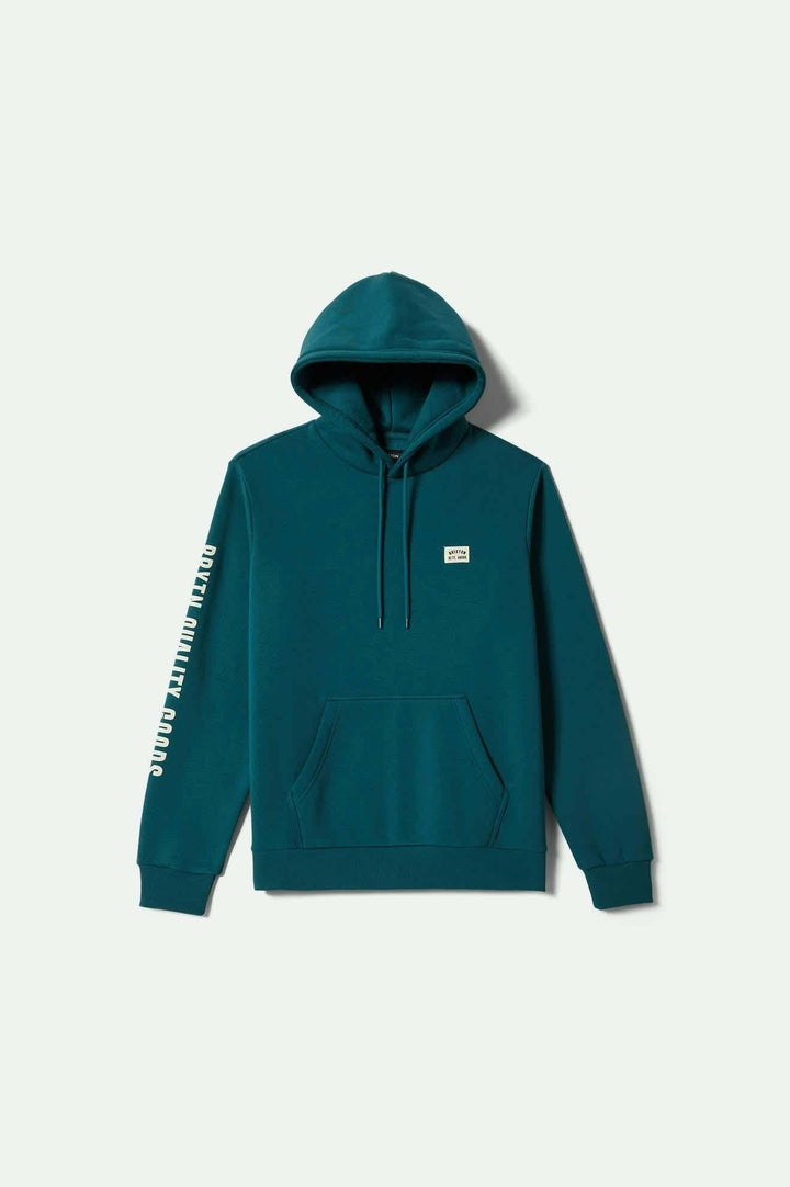 Brixton Woodburn Label Hoodie (Men&