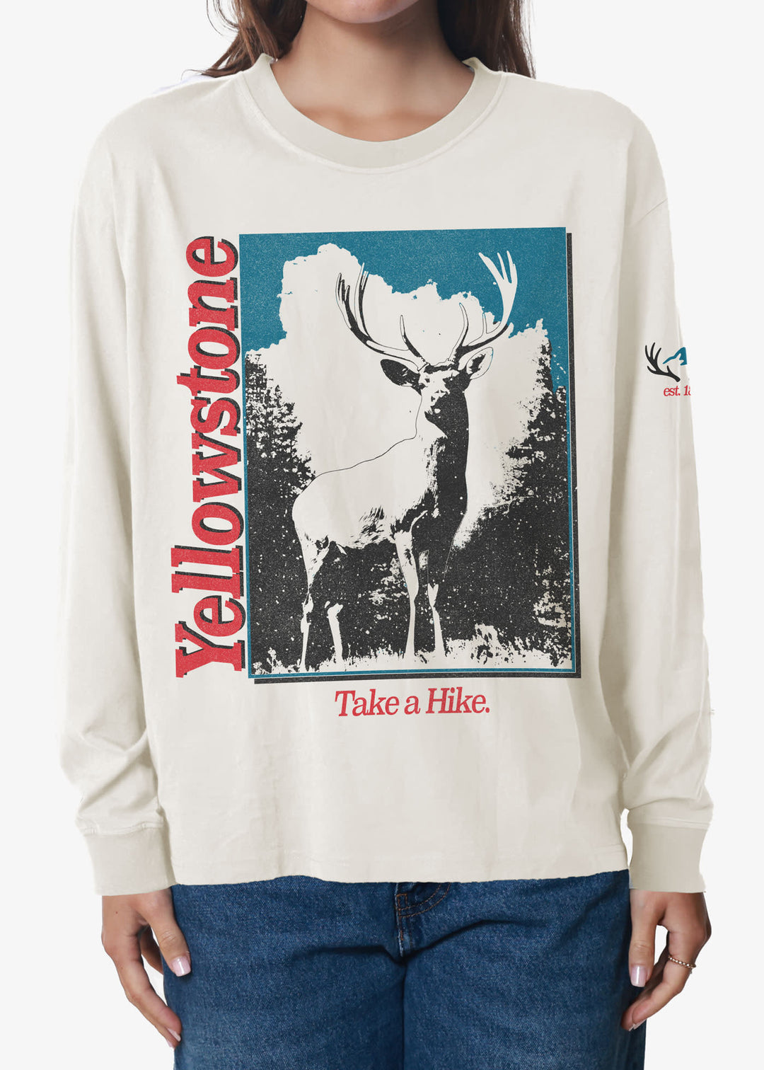Girl Dangerous Yellowstone Hike Long Sleeve Tee (Women&