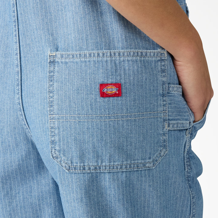 Dickies 7" Bib Shortall (Womens) | Fisher Stripe