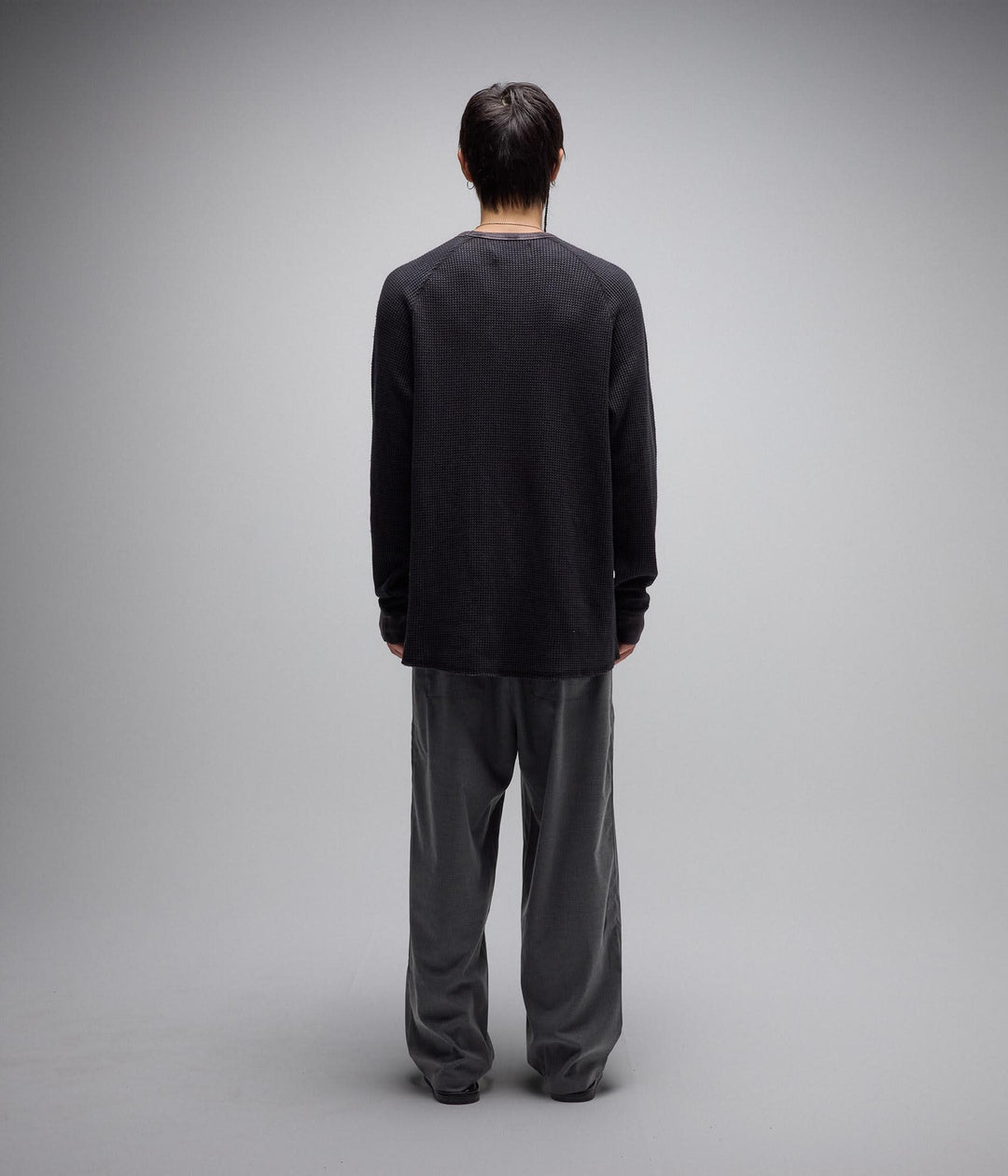 Former Ag Acid Ls Waffle (Mens) | Acid Black