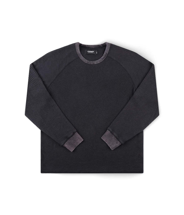 Former Ag Acid Ls Waffle (Mens) | Acid Black
