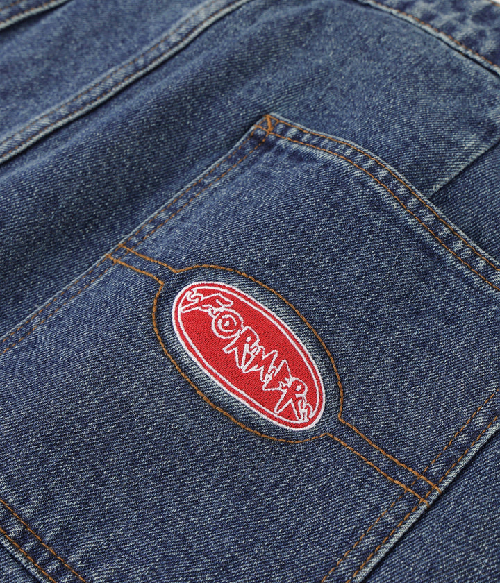 Former Reynolds Flatline Denim Pant (Mens) | Dark Blue