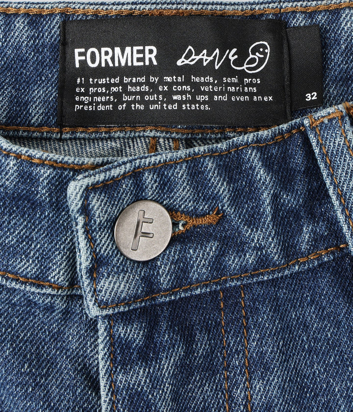 Former Reynolds Flatline Denim Pant (Mens) | Dark Blue