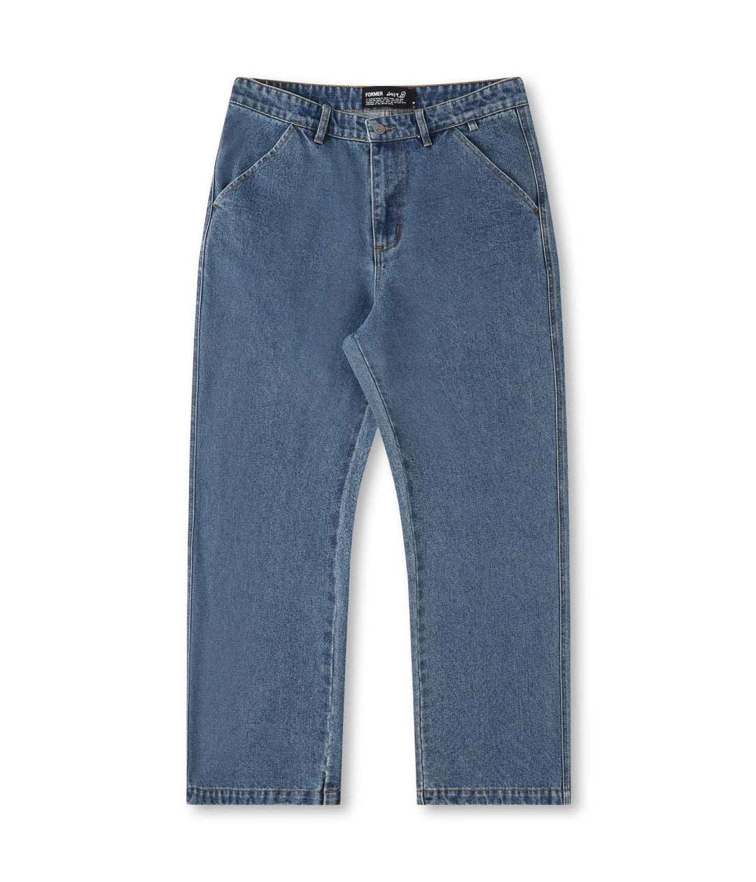 Former Reynolds Flatline Denim Pant (Mens) | Dark Blue