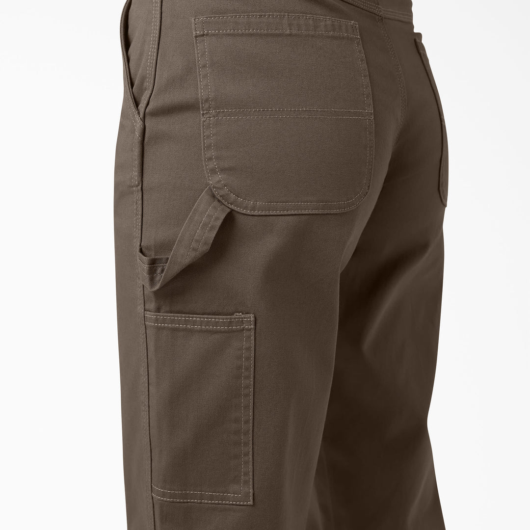 Dickies High Waisted Carpenter Pant (Womens) | Mushroom