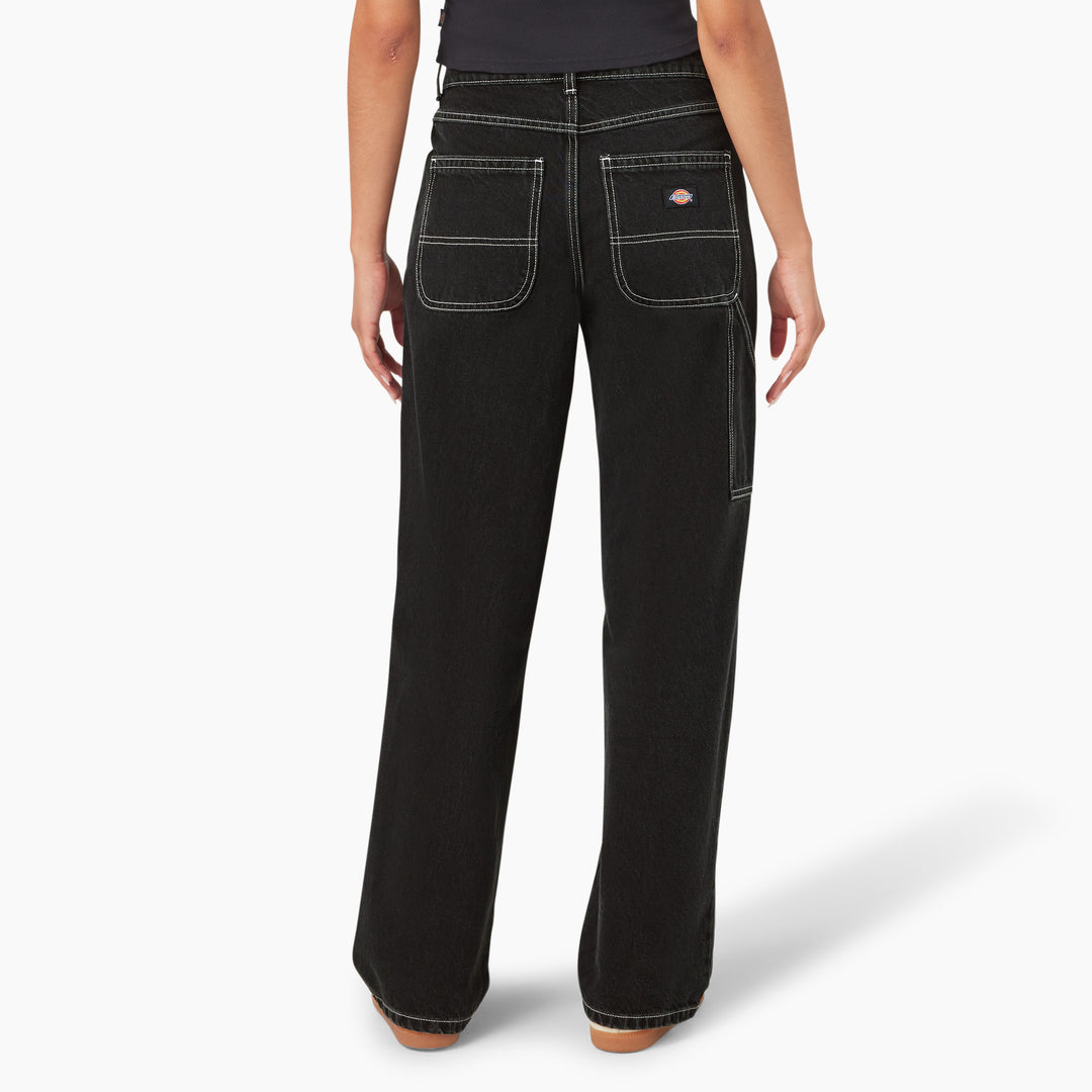 Dickies Herndon Denim Pant (Womens) | Black Wash