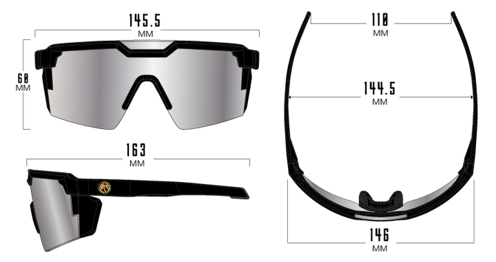 Heatwave Future Tech Z87+ Vapor Clear | Hi-Vis Yellow Lens