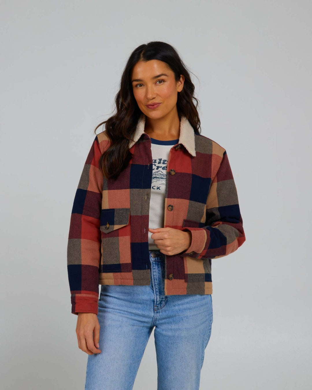 Salty Crew Get Shacked Shacket (Womens) | Baked Apple