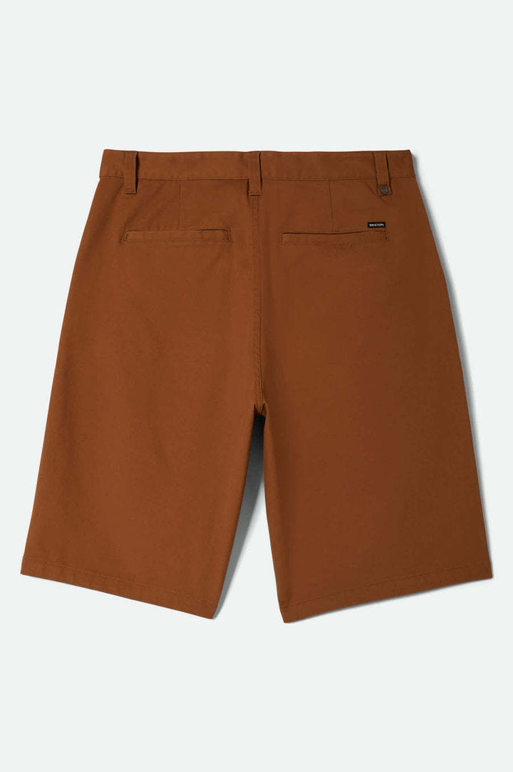 Brixton Choice Chino Baggy Short (Mens) | Washed Copper