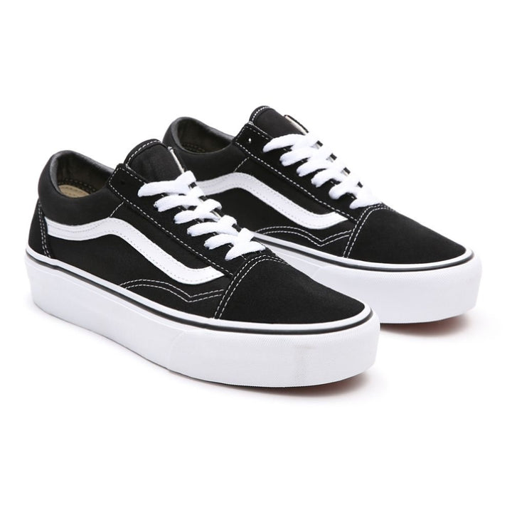 Vans Old Skool Platform Unisex Shoes | Black/White
