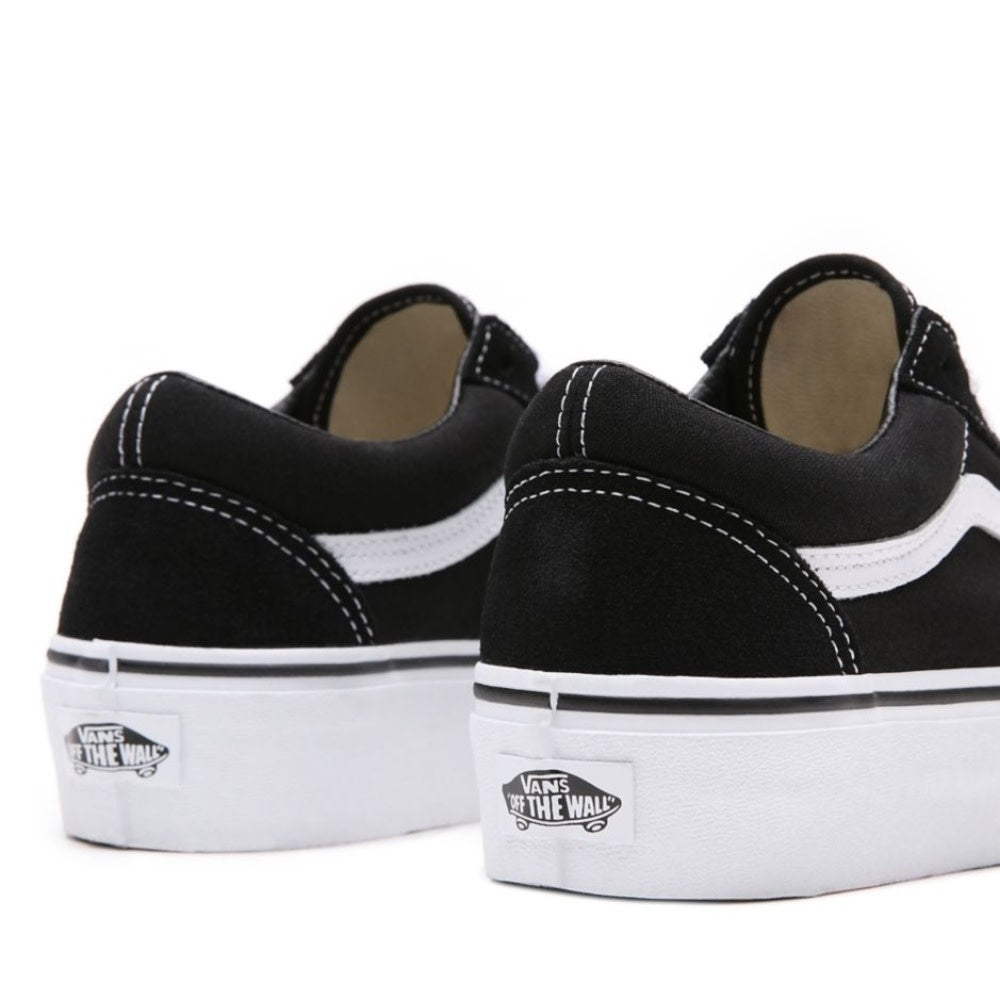 Vans Old Skool Platform Unisex Shoes | Black/White