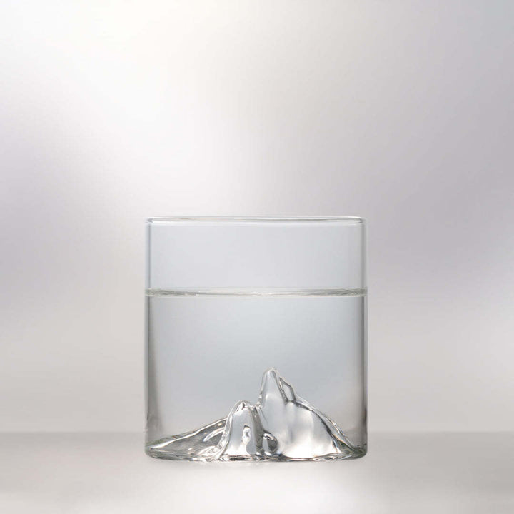 MTNPK Tumbler Glass | Black Tusks