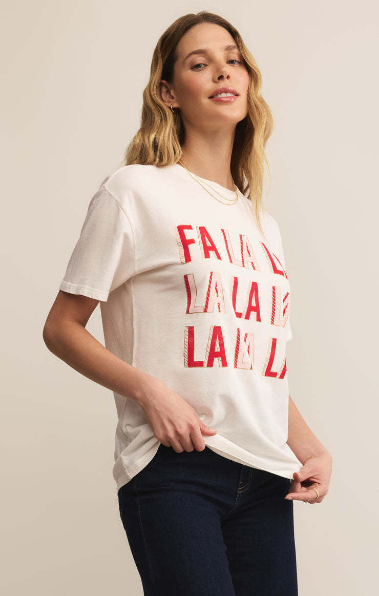 Z Supply Falalala Boyfriend Tee (Women&
