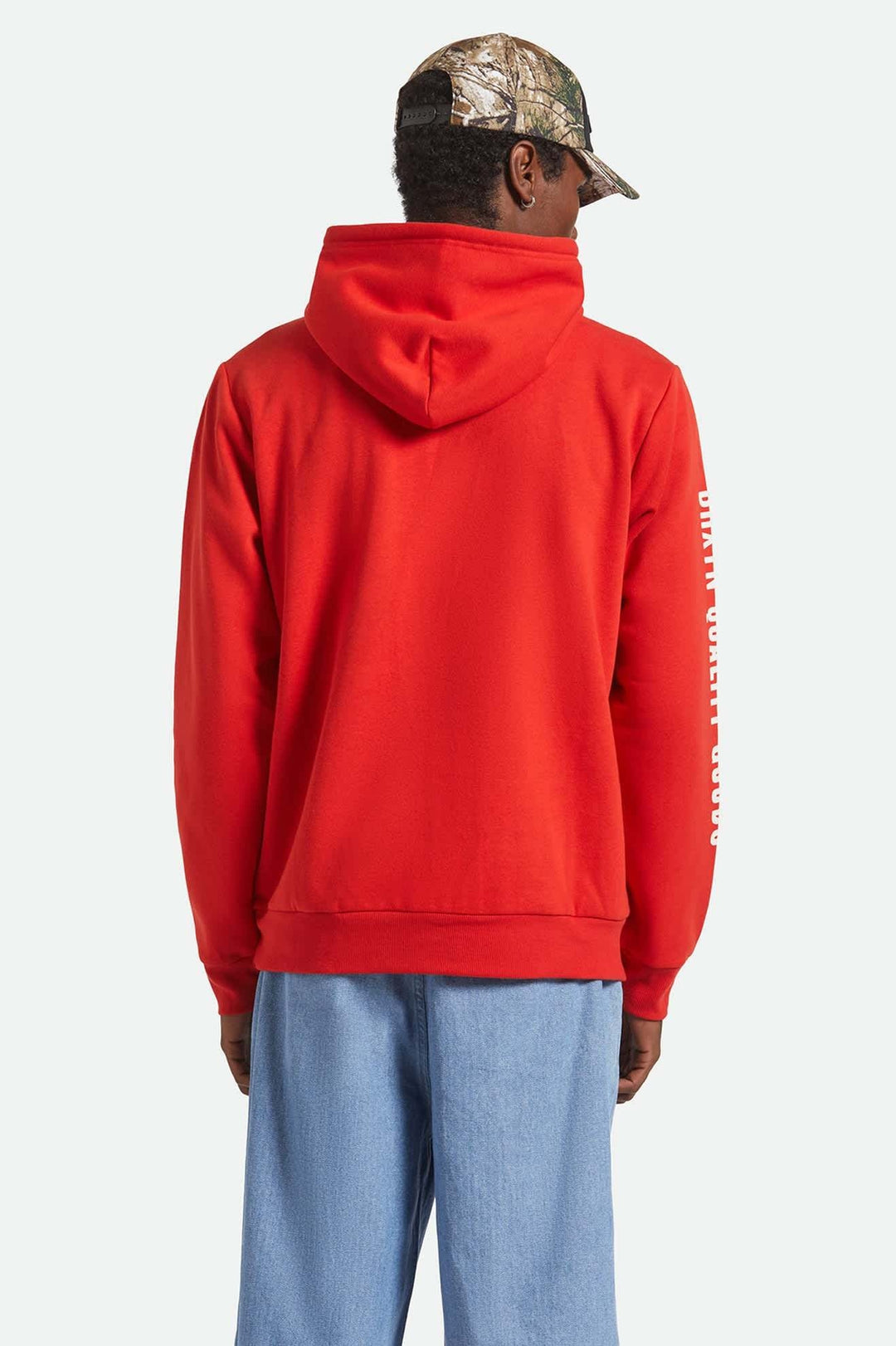 Brixton Woodburn Label Hoodie (Men&