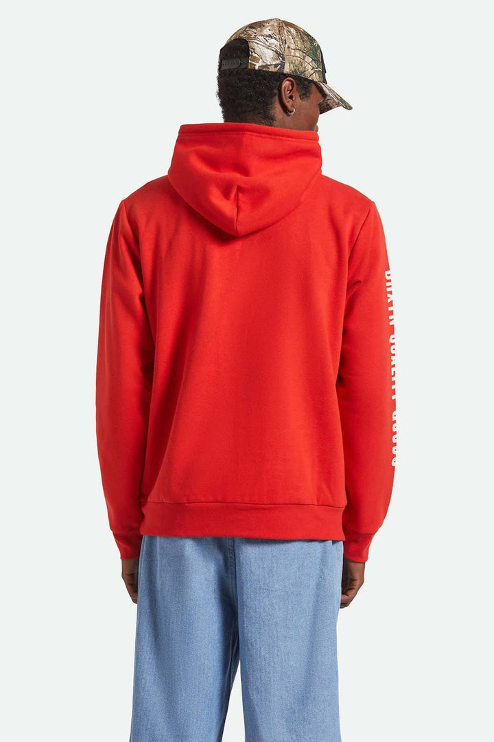 Brixton Woodburn Label Hoodie (Men&