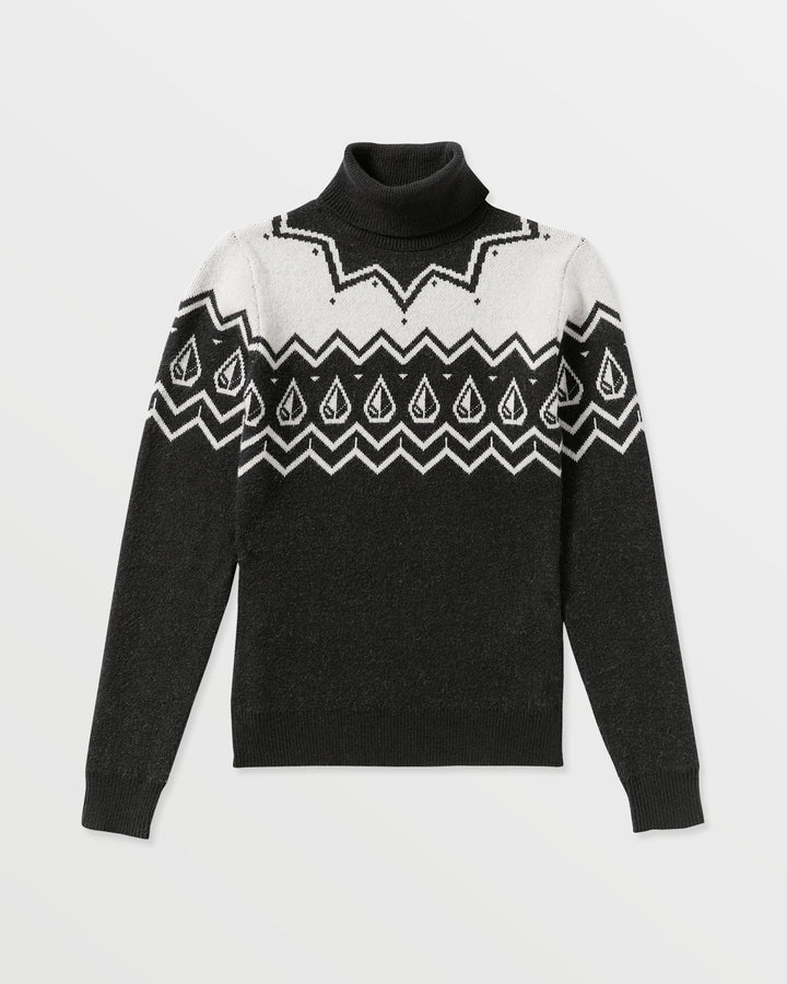 Volcom Fireside Sweater (Womens) 2026 | Black