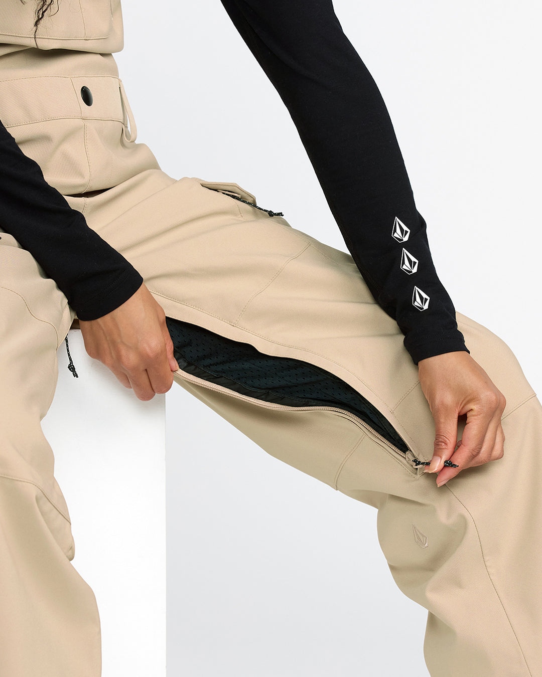 Volcom Creston 3D Stretch Overall Women&