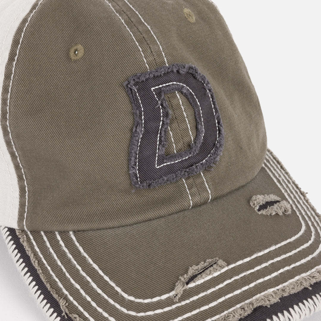 Dime Wavy D Low Pro Cap (Unisex) | Military