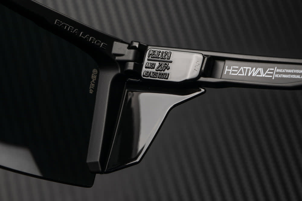 Heatwave Performance XL Lazer Face Z87+ Black Polarized