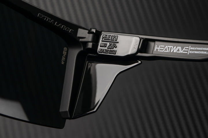Heatwave Performance XL Lazer Face Z87+ Black Polarized