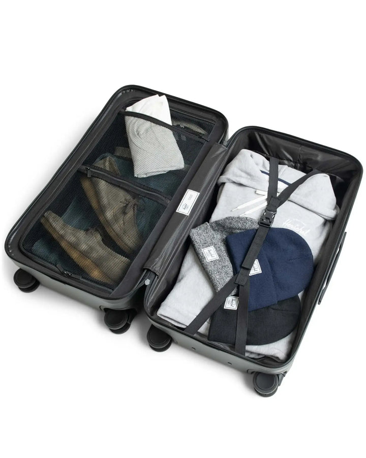 Herschel Heritage Hardshell Medium Luggage | Black