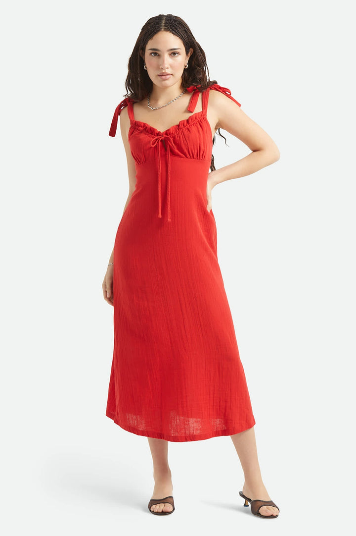 Brixton The Tie Dress (Womens) | Adrenaline Rush