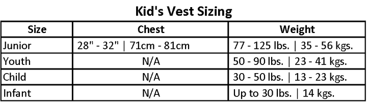 Ho Girls Pursuit Harm Neoprene Vest (Youth) 2025