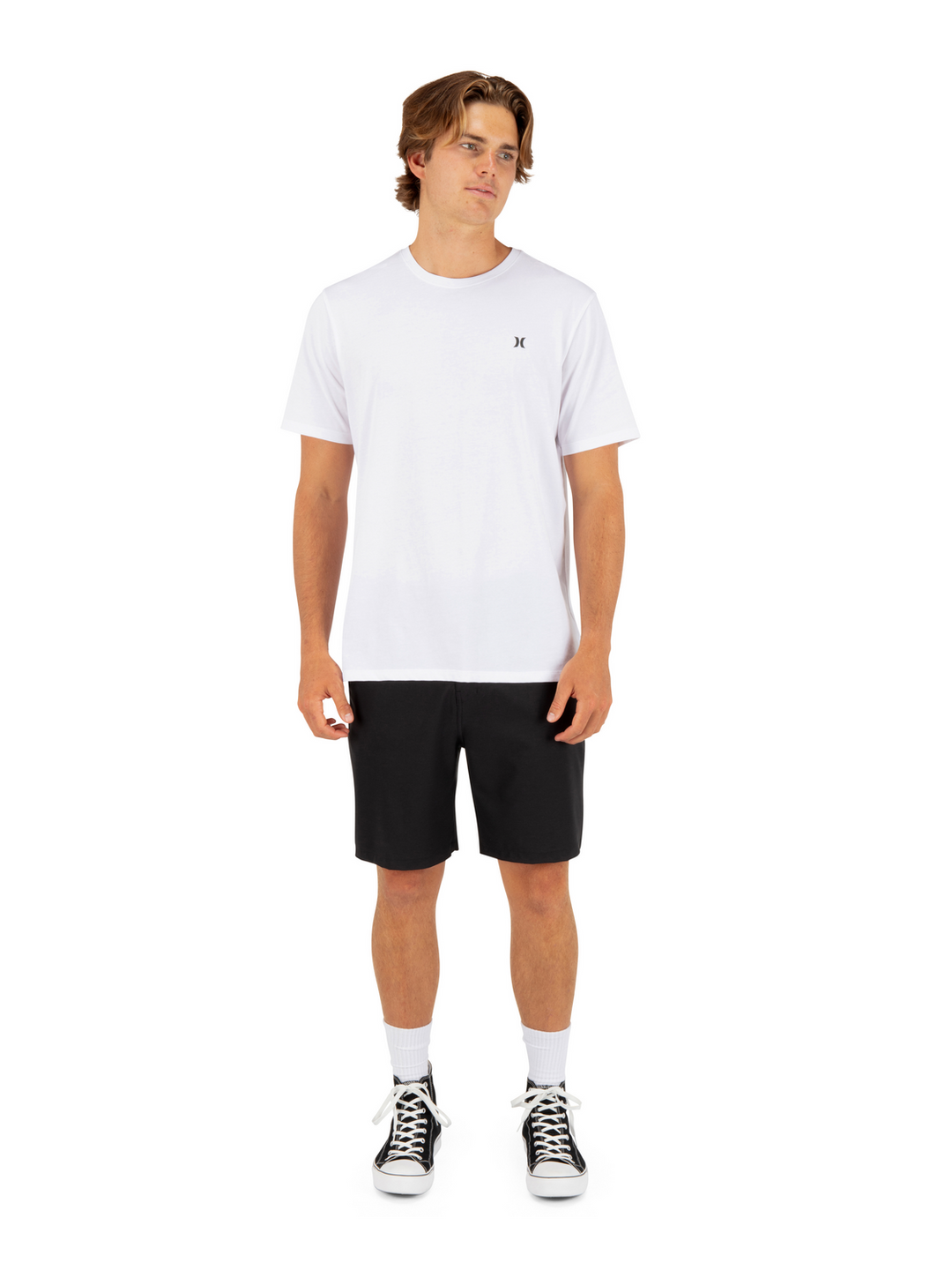 Hurley Icon Short Sleeve Tee (Men&