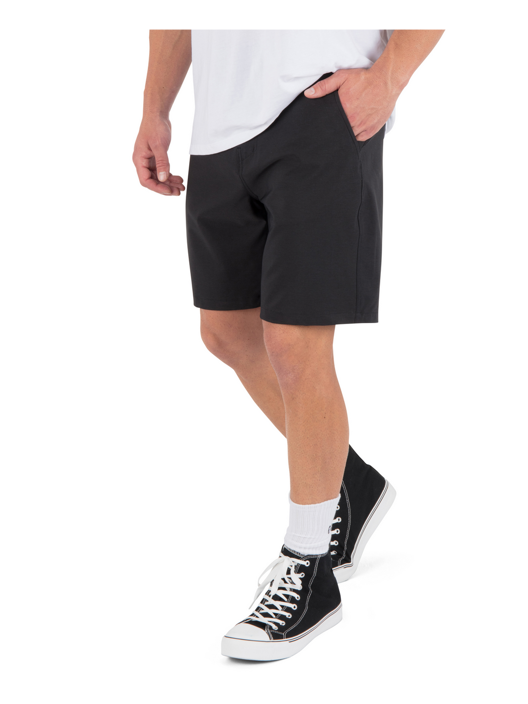 Hurley Phantom Heather Walkshort 20" (Mens) | Black
