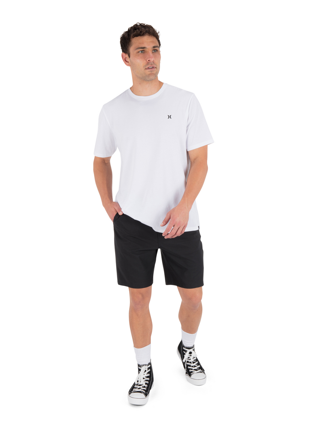 Hurley Phantom Heather Walkshort 20" (Mens) | Black