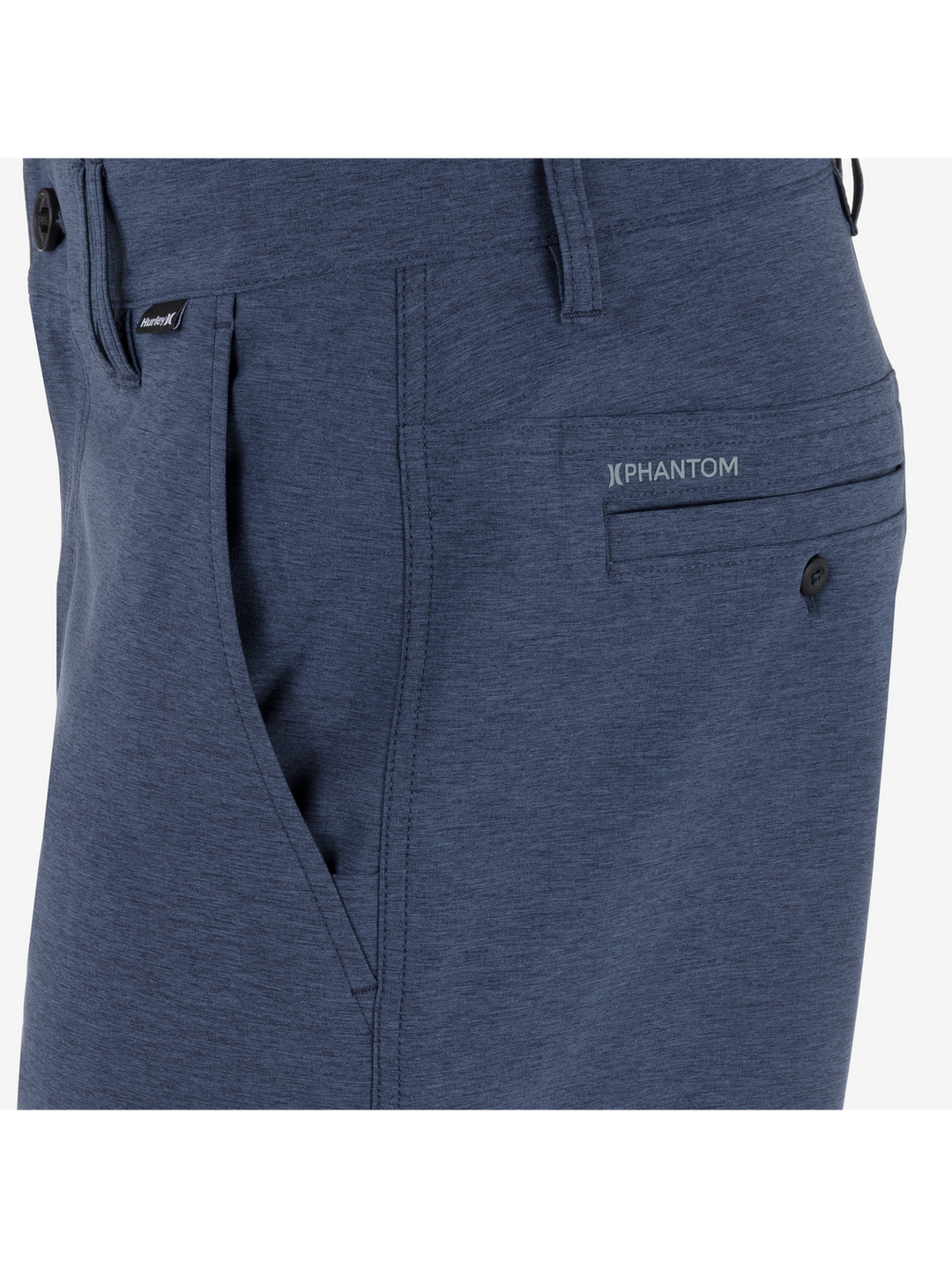 Hurley Phantom Heather Walkshort 20" (Mens) | Obsidian