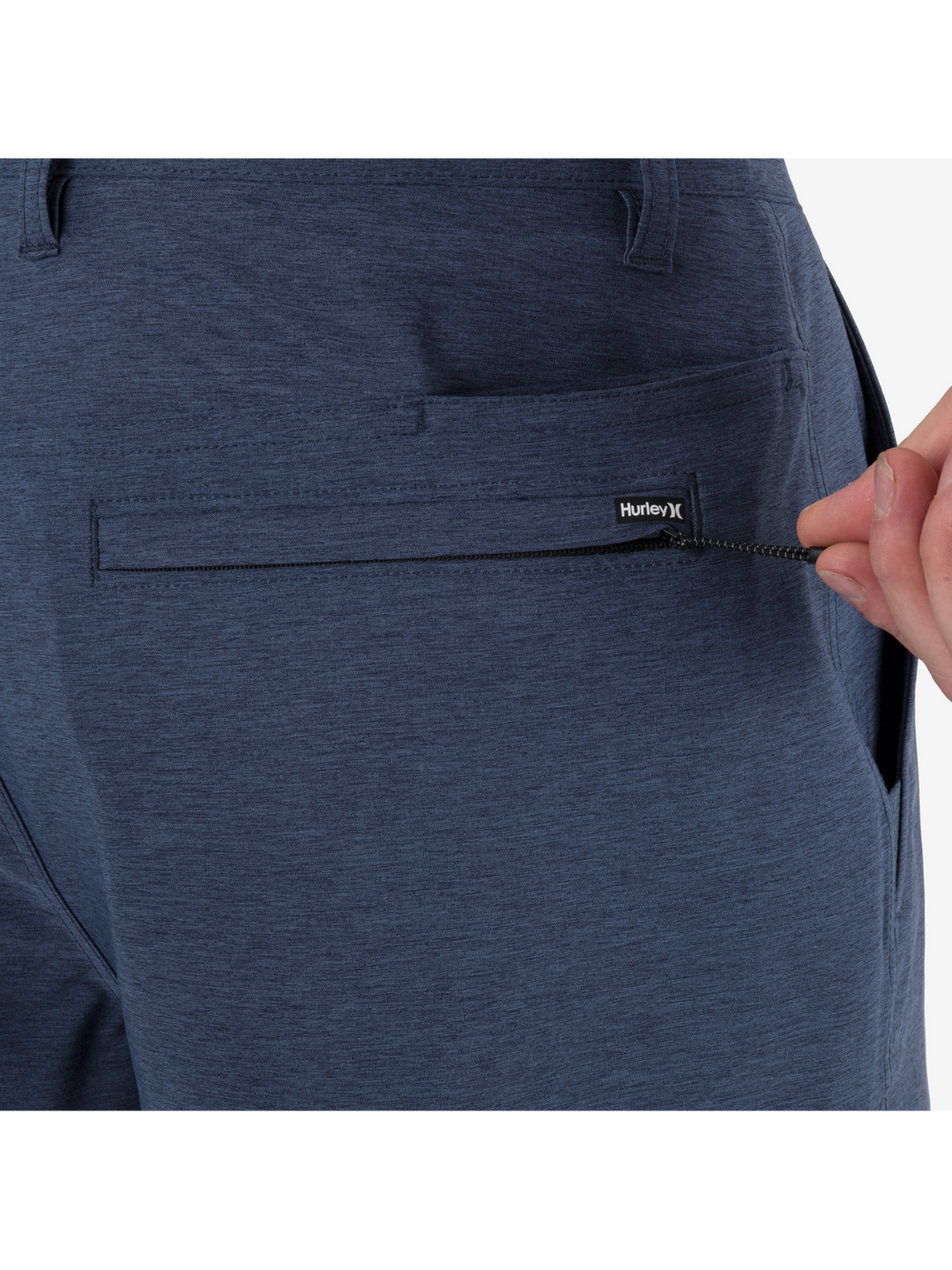 Hurley Phantom Heather Walkshort 20" (Mens) | Obsidian